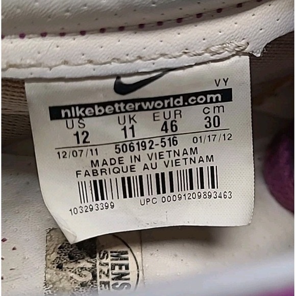 NIKE PRE MONTREAL RACER Purple (VNTG) Men's US 12 / EU 46 - Picture 13 of 13